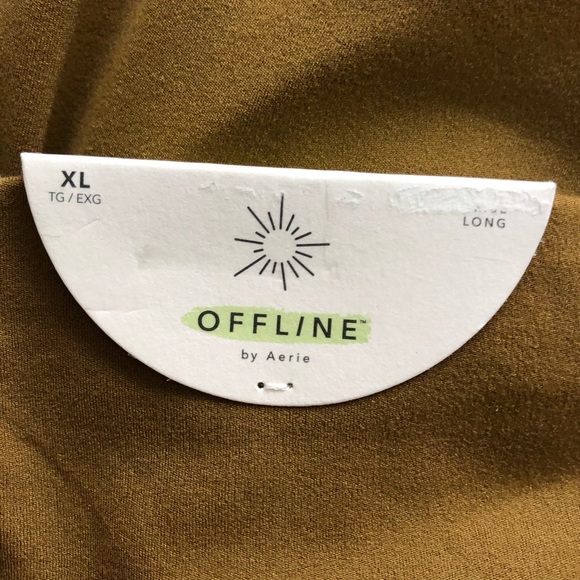 OFFLINE By Aerie Real Me High Waisted Crossover Flare Legging - Picture 7 of 7